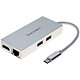 Dexlan 310746 Hub USB-C 3.1 Gigabit Ethernet 2 porte USB 3.1 / 1 porta RJ45 / 1 porta HDMI