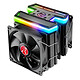 Raijintek DELOS RBW Ventilador del procesador de 120 mm (para Socket Intel LGA 2066/2011/2011/2011/2011-3/1150/1151/1155/1156/1366/775 y AMD FM2/FM2 /AM2/AM2 /AM3/AM3 /AM4)