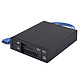 SilverStone FP510 Caja interna para 1 x disco duro SSD de 3,5" y 1 x disco duro SSD de 2,5" en rack de 1 x 5,25