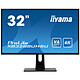 iiyama 31.5" - ProLite XB3288UHSU-B1 3840 x 2160 pixels - 3 ms - Format large 16/9 - 4K - Dalle VA - HDMI/DisplayPort - Hauteur réglable - Noir
