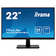 iiyama 21.5" LED - Prolite XU2294HSU-B1 1920 x 1080 pixels - 4 ms - Format large 16/9 - Noir