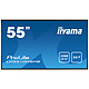 iiyama 55" LED - Prolite LH5510HSHB-B1 1920 x 1080 pixels 16:9 - IPS - 1000:1 - 9 ms - 24/7 - HDMI - DisplayPort - Haut-parleurs intégrés - Noir
