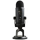 Blue Microphones Yeti Blackout Studio Microphone USB haute résolution à directivités multiples