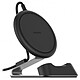 Mophie Chargestream Desk Stand Noir Support de bureau avec socle de chargement pour smartphones certifiés Qi