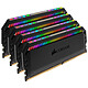 Avis Corsair Dominator Platinum RGB 64 Go (4x 16 Go) DDR4 3466 MHz CL16