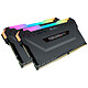 Corsair Vengeance RGB PRO Series 16 Go (2 x 8 Go) DDR4 4000 MHz CL16 pas cher