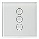Konyks Interi Google Assistant and Amazon Alexa compatible Wi-Fi flush mount switch with dimmer