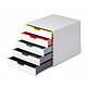 DURABLE VARICOLOR Mix 5 5-drawer storage unit - Grey/Multicolour