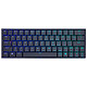 Cooler Master SK621 (Cherry MX RGB LP Red) Clavier slim gaming compact - Interrupteurs mécaniques demi-hauteur rouges Cherry MX RGB Low Profile Red - Rétroéclairage RGB - AZERTY, Français