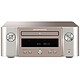 Marantz Melody M-CR412 Silver/Gold 2 x 60 Watt Mini System - CD/CD-R/CD-RW Player - FM/DAB Tuner - Hi-Res Audio - Bluetooth (without speaker)