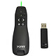 Port Connect Wireless Green Laser Presenter (laser vert) Télécommande de présentation sans fil avec pointeur laser intégré
