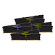 Corsair Vengeance LPX Series Low Profile 256 Go (8 x 32 Go) DDR4 2400 MHz CL16 RAM DDR4 PC4-19200 - CMK256GX4M8A2400C16