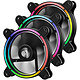 Enermax T.B. RGB AD. 120 mm Paquete de 3 Paquete de 3 ventiladores de caja RGB de 120 mm con caja de control y mando a distancia