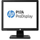 HP 17" LED - ProDisplay P17A 1280 x 1024 - 5 ms (gris à gris) - Format 5/4 - Dalle TN - VGA - Noir