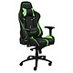 REKT TEAM8 Fluo (Green) Phosphorescent leatherette seat with 180° reclining backrest and 4D armrests for gamers (up to 150 kg)