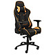 REKT TEAM8 Fluo (Orange) Phosphorescent leatherette seat with 180° reclining backrest and 4D armrests for gamers (up to 150 kg)