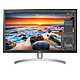 LG 27" LED 27UL850-W 3840 x 2160 pixels - 5 ms - Widescreen 16/9 - Pivot - IPS panel - HDR - FreeSync - HDMI/Display Port/USB-C - Black/White