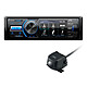 JVC KD-X561DB + KV-CM30 Equipo de música para coche con cámara de visión trasera - MP3 / FM / DAB+ para iPod/iPhone, Android con puerto USB Bluetooth y entrada AUX