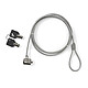 Nedis Universal Notebook Key Lock Laptop security cable (1.8 m)