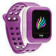 KiwipWatch Violet Montre téléphone pour enfant avec écran tactile couleur, Bluetooth compatible iOS, Android