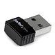 StarTech.com Cl USB 2.0 WiFi 802.11n 2T2R USB 2.0 WiFi 802.11n 2T2R Key - Black