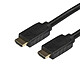 StarTech.com Câble HDMI 2.0 Ethernet - 4K 60 Hz mâle/mâle (plaqué or) - (5 mètres) Câble HDMI 2.0 Ethernet mâle/mâle (plaqué or) - (5 mètres)