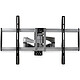 StarTech.com Universal multi-directional wall mount for 32" 75" TV Premium Universal Multidirectional Wall Mount for 32" 75" TV - Silver / Black