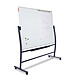 Rocada Revolving whiteboard Double-sided pivoting and moving whiteboard