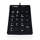 Accuratus AccuMed 100 (negro) Teclado USB antibacteriano IP67 - Windows - Negro