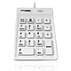Accuratus AccuMed 100 (bianco) Tastiera USB antibatterica IP67 - Windows - Bianco