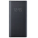 Samsung LED View Cover Noir Galaxy Note 10+ Etui à rabat avec affichage LED date/heure pour Samsung Galaxy Note 10+