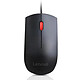 Lenovo Essential Mouse Noir · Occasion Souris filaire - ambidextre - capteur optique 1600 dpi - 3 boutons - Article utilisé
