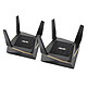 ASUS RT-AX92U (lot de 2) Routeurs sans fil WiFi 6 AX Tri Band 6000 Mbps (4804 + 400 + 867) MU-MIMO avec 4 ports LAN 10/100/1000 Mbps + 1 port WAN 10/100/1000 Mbps