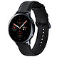 Samsung Galaxy Watch Active 2 (44 mm / Acero / Diamante negro) Reloj conectado - 44 mm - acero - certificado IP68 - RAM 768 MB - pantalla Super AMOLED 1.4" - 4 GB - NFC/Wi-Fi/Bluetooth 5.0 - 340 mAh - Tizen OS 4.0