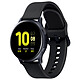 Samsung Galaxy Watch Active 2 (40 mm / Aluminium / Noir Carbone) Montre connectée - 40 mm - aluminium - certifiée IP68 - RAM 768 Mo - écran Super AMOLED 1.2" - 4 Go - NFC/Wi-Fi/Bluetooth 5.0 - 247 mAh - Tizen OS 4.0