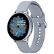Samsung Galaxy Watch Active 2 (44 mm / Aluminio / Azul grisáceo) Reloj conectado - 44 mm - aluminio - certificado IP68 - RAM 768 MB - pantalla Super AMOLED 1.4" - 4 GB - NFC/Wi-Fi/Bluetooth 5.0 - 340 mAh - Tizen OS 4.0