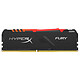 HyperX Fury RGB 8 Go DDR4 2666 MHz CL16 RAM DDR4 PC4-21300 - HX426C16FB3A/8