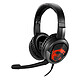 MSI Immerse GH30 Casque gaming - circum-aural fermé - microphone rétractable