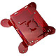 Carcasa VESA para Raspberry Pi 4B (Rojo) Carcasa de plástico compatible con VESA para la placa Raspberry Pi 4B