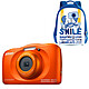 Nikon Coolpix W150 Naranja + Mochila
