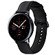 Samsung Galaxy Watch Active 2 4G (44 mm / Acier / Noir Diamant) Montre connectée 4G - 44 mm - acier - certifiée IP68 - RAM 1.5 Go - écran Super AMOLED 1.4" - 4 Go - NFC/Wi-Fi/Bluetooth 5.0 - 340 mAh - Tizen OS 4.0