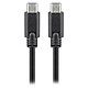 Goobay Cable USB Tipo C 3.2 Gen 2x2 (M/M) - 0,5M Cable USB-C 3.2 Gen. 2x2 - Macho / Macho - 0,5 metros