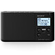 Sony XDR-S41D Noir Radio réveil numérique portable FM/DAB/DAB+