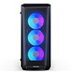 Phanteks Eclipse P400A RGB (Black) Medium tower case with tempered glass side panel and RGB LED fans