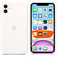 Apple Coque en silicone Blanc Apple iPhone 11 Coque en silicone pour Apple iPhone 11
