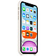 Avis Apple Coque en silicone Blanc Apple iPhone 11