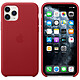 Apple Coque en cuir (PRODUCT)RED Apple iPhone 11 Pro Coque en cuir pour Apple iPhone 11 Pro