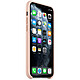Nota Custodia in silicone rosa sabbia per Apple iPhone 11 Pro