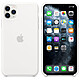 Apple Coque en silicone Blanc Apple iPhone 11 Pro Max Coque en silicone pour Apple iPhone 11 Pro Max