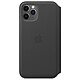 Review Apple tui Folio Leather Black Apple iPhone 11 Pro